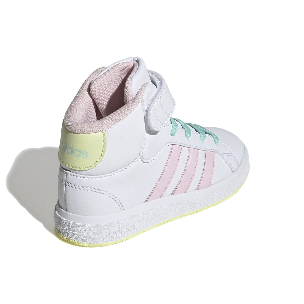 Tenis Adidas Grand Court Mid Blanco Niña T19-22 [ADD2745], foto 3 de 10