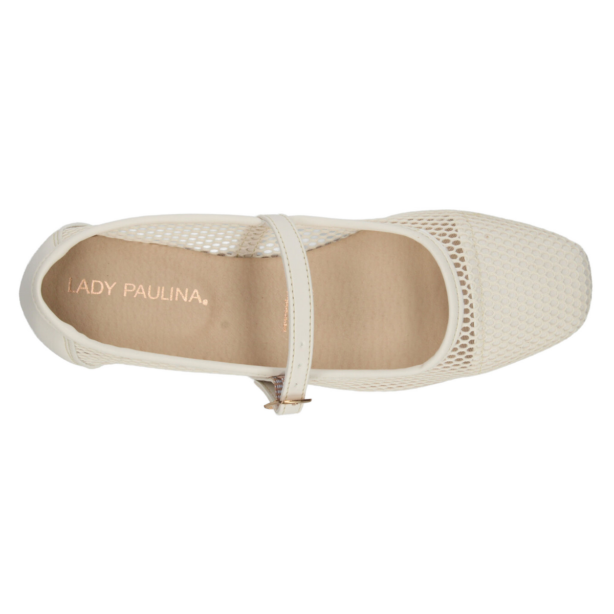 Flats Paulina Dama Blanco Mary Jane Para Mujer, foto 8 de 10