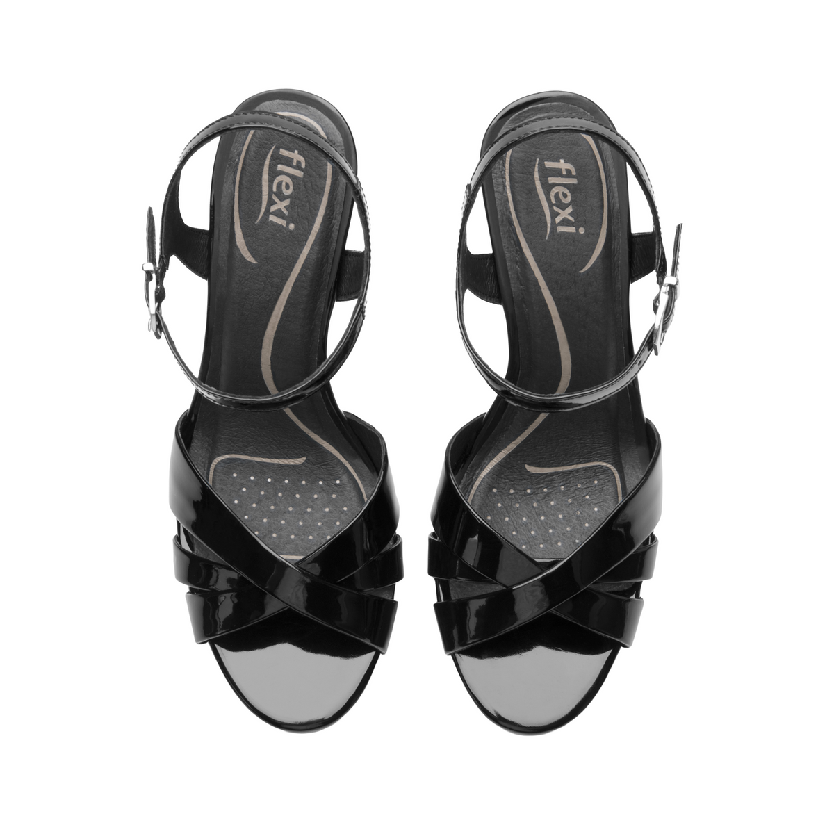 Sandalias Flexi Dama Negro Casual Para Mujer, foto 8 de 10