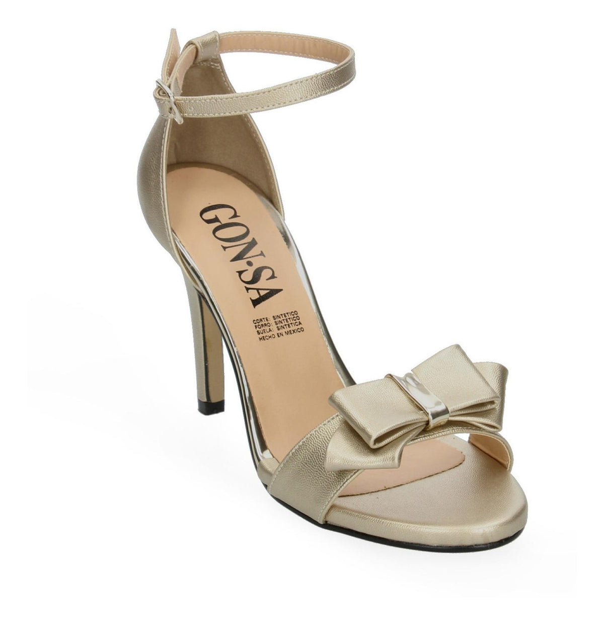 Sandalias De Fiesta Gonsa Dorado Para Mujer [gns136], foto 6 de 11