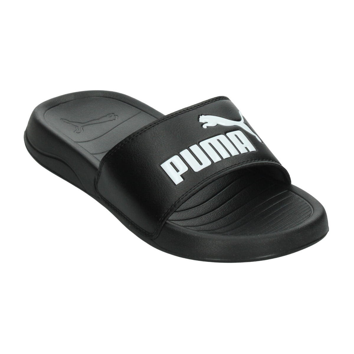Sandalias Puma Pop Cat Dama Negras Ducha Casual Playa Mujer, foto 4 de 10