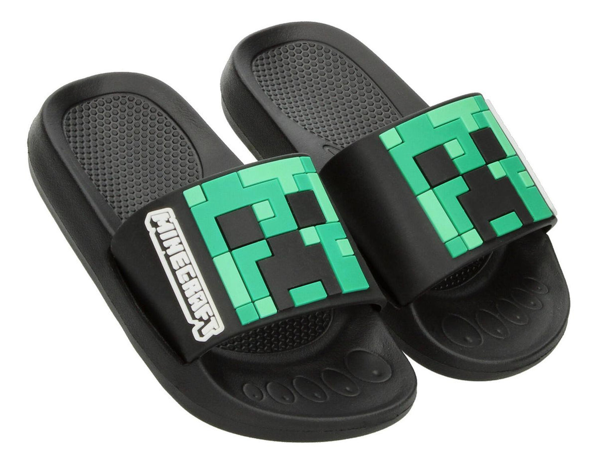 Sandalias Minecraft Negro Para Niño [mif13], foto 3 de 10