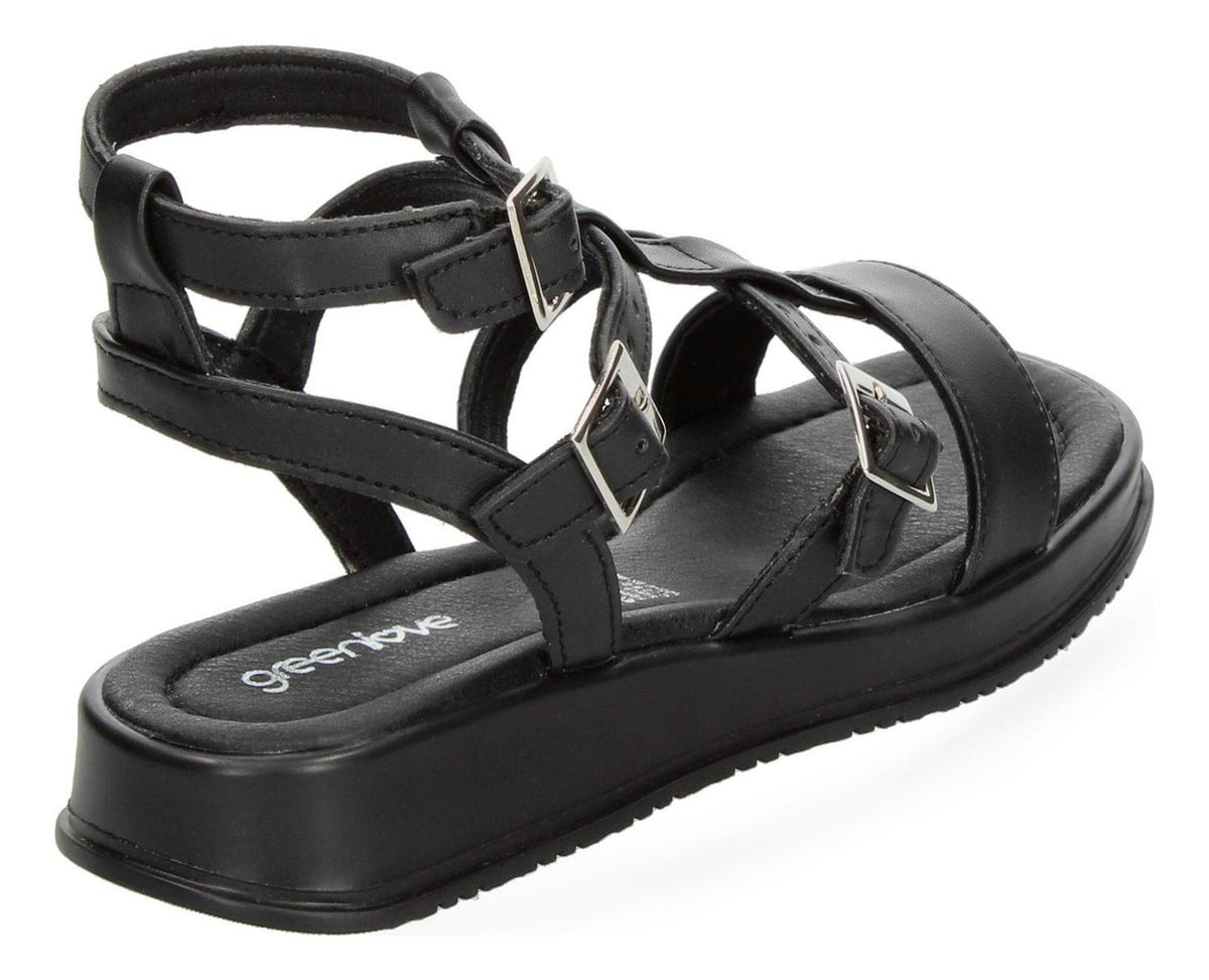 Sandalias Green Love Negro Para Mujer [gre63], foto 3 de 10