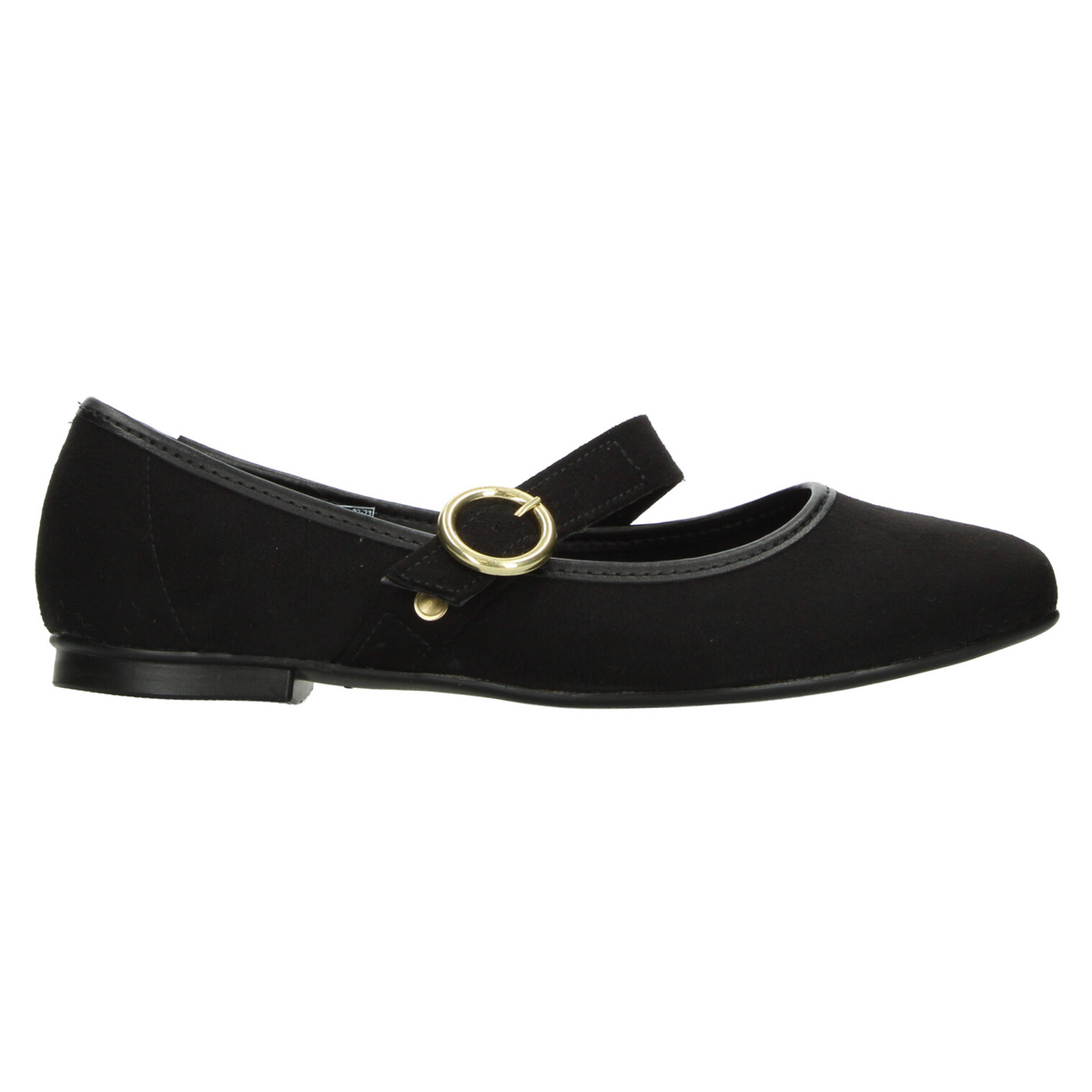 Flats Moleca Dama Negro Casual Mary Jane Hebilla Mujer, foto 1 de 10
