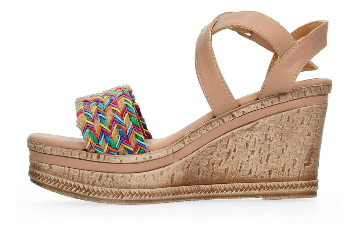 Sandalias Perez Lete Para Mujer 63183 Cafe [plt268], foto 3 de 10