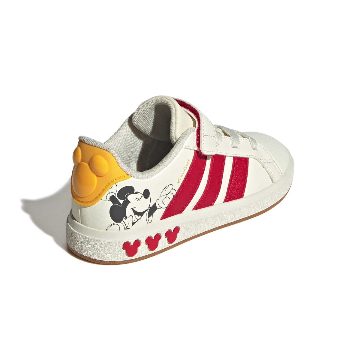 Tenis Adidas Mickey Grand Court Niño Blanco Casual Infantil T16-22, foto 3 de 10