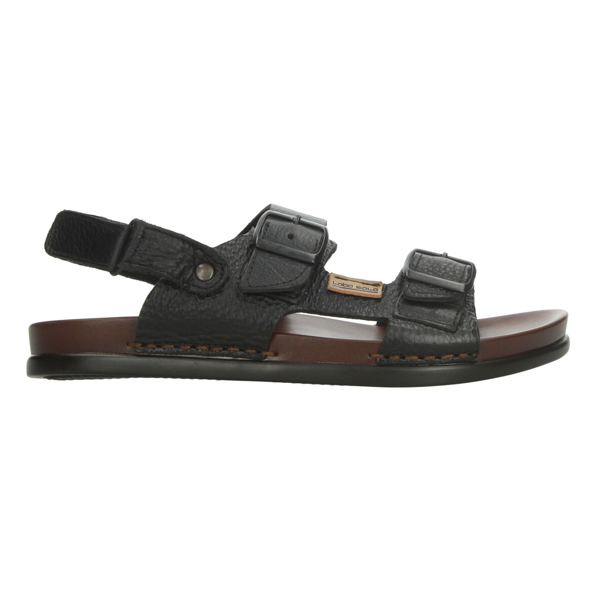 Sandalias Lobo Solo Hombre Negro Casual Para Caballero, foto 1 de 10