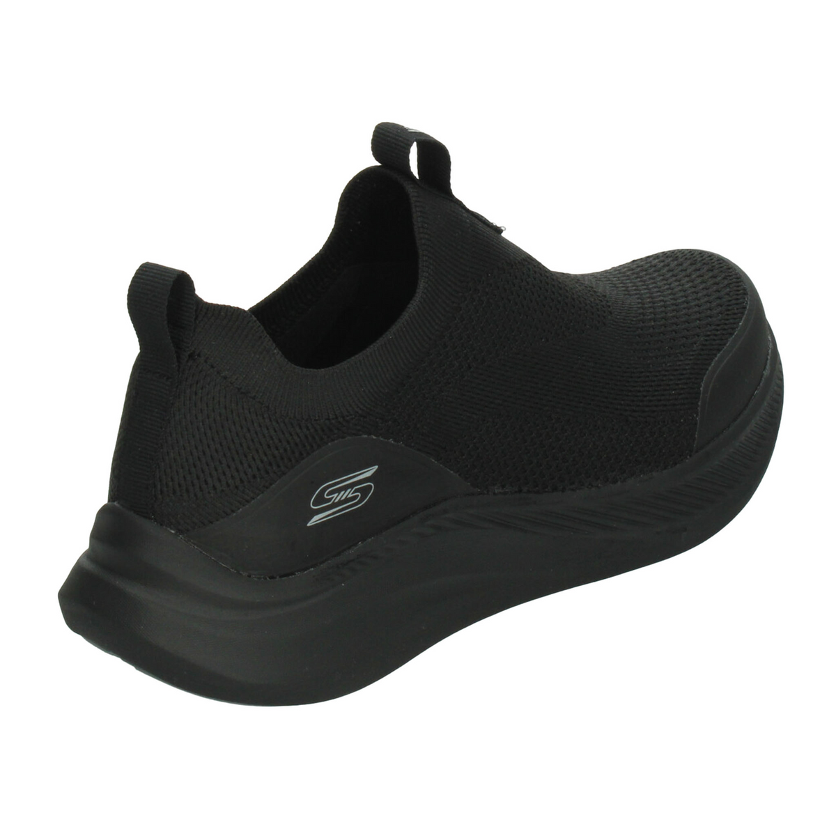 Tenis Skechers Bobs Moda Flex Hombre Negro Deportivo Slip On Caballero, foto 3 de 10