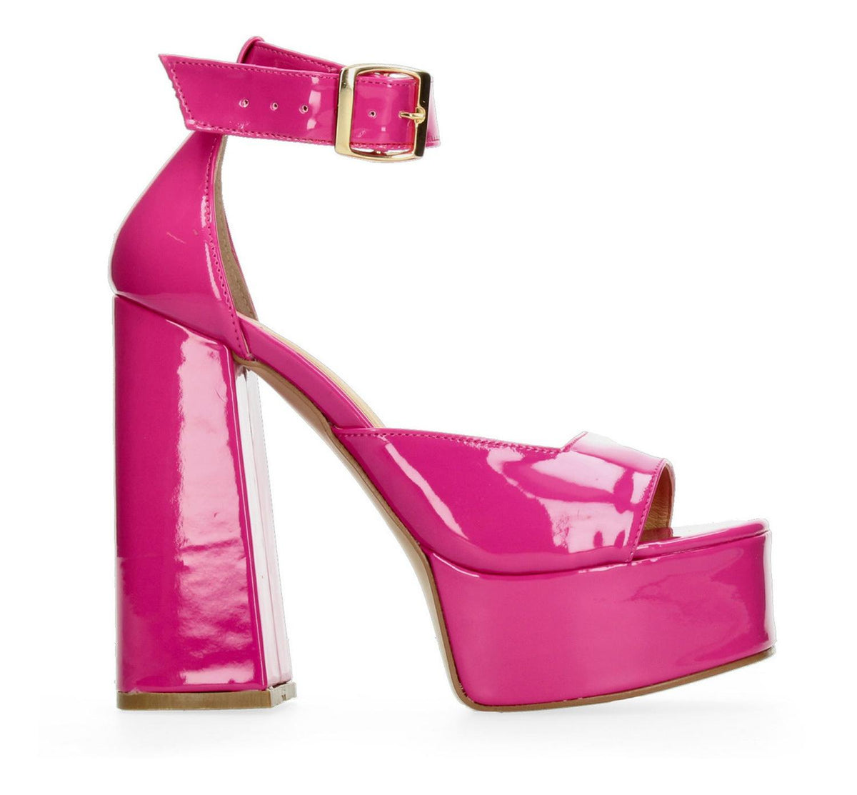 Sandalia De Plataforma Passi Fucsia Para Mujer [pas1], foto 3 de 11