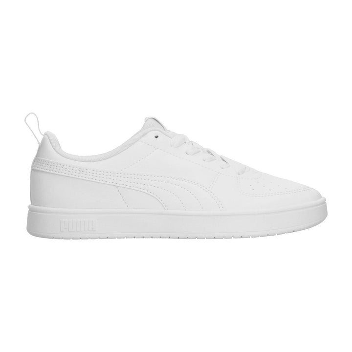 Tenis Hombre Puma Rickie Casual Color Blanco Franja Puma En Costados Cintas Ajustables Plantilla Sof