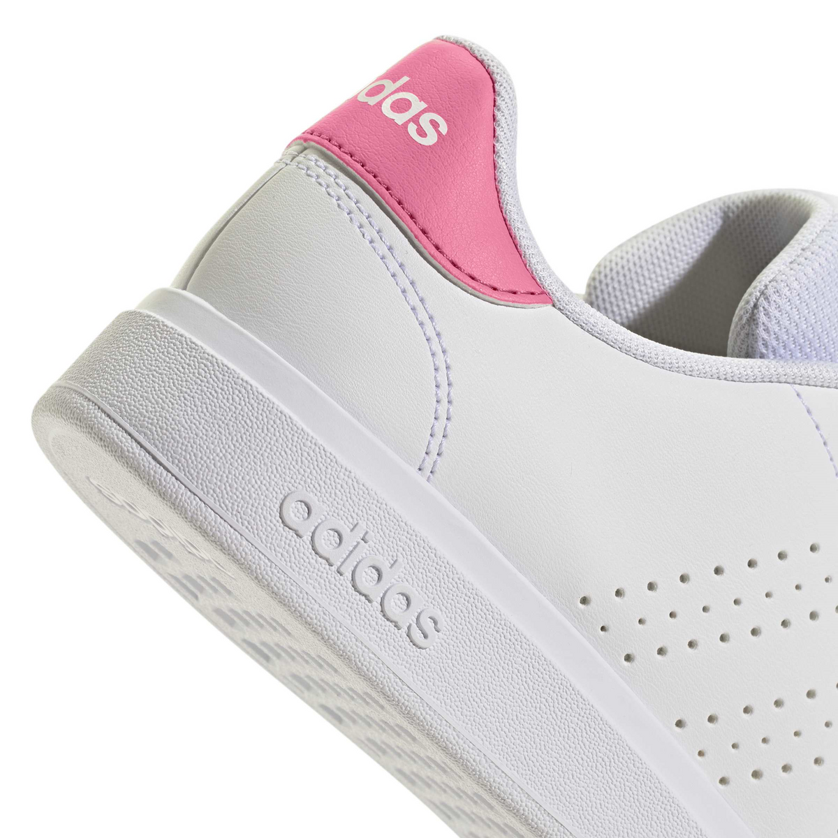 Tenis Adidas Advantage Base 2.0 Niña Blanco Escolar Infantil T22-26, foto 5 de 10