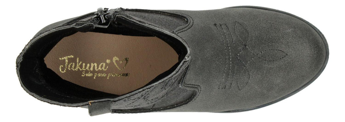 Bota Jakuna Niña Negro Vaquero Casual, foto 8 de 10