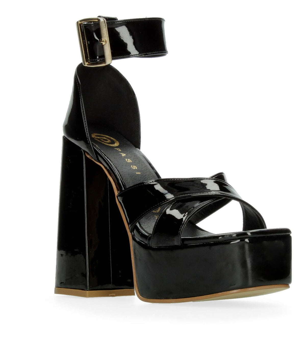 Sandalias De Plataforma Passi Negro Para Mujer [pas6], foto 1 de 11