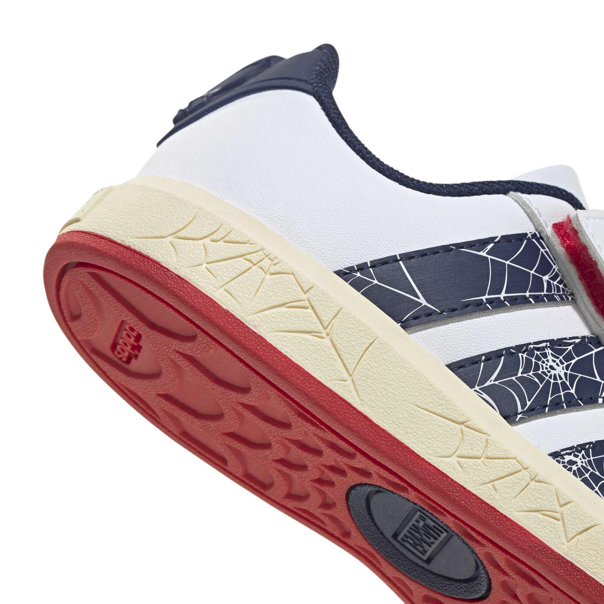Tenis Adidas Grand Court Niño Blanco Spider-man Hombre Araña Infantil T17-22, foto 5 de 10