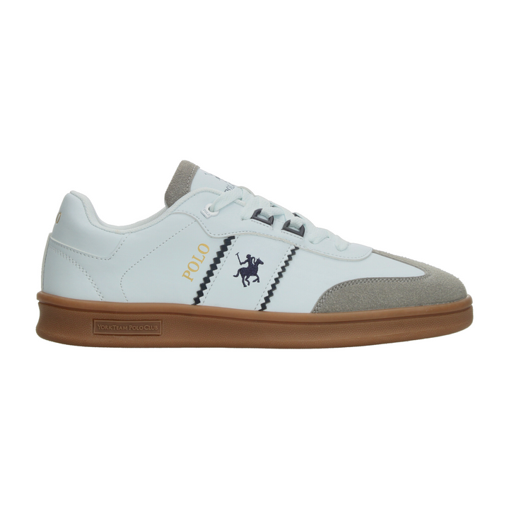 Tenis Polo Hombre Blanco Casual Para Caballero
