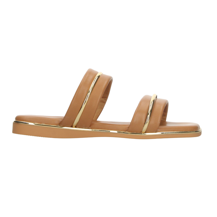 Sandalias Efe Dama Café Casual Para Mujer