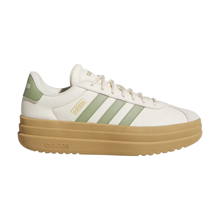 Tenis Adidas Court Bold Dama Beige Casual Plataforma Mujer