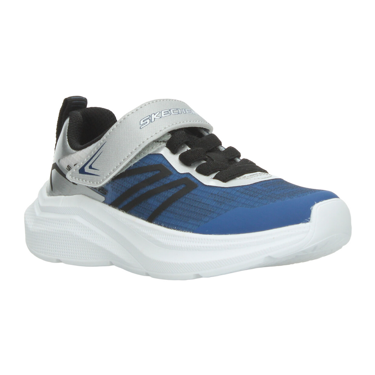 Tenis Skechers Microspec Velocity Niño Azul Deportivo Infantil T17-22, foto 2 de 10