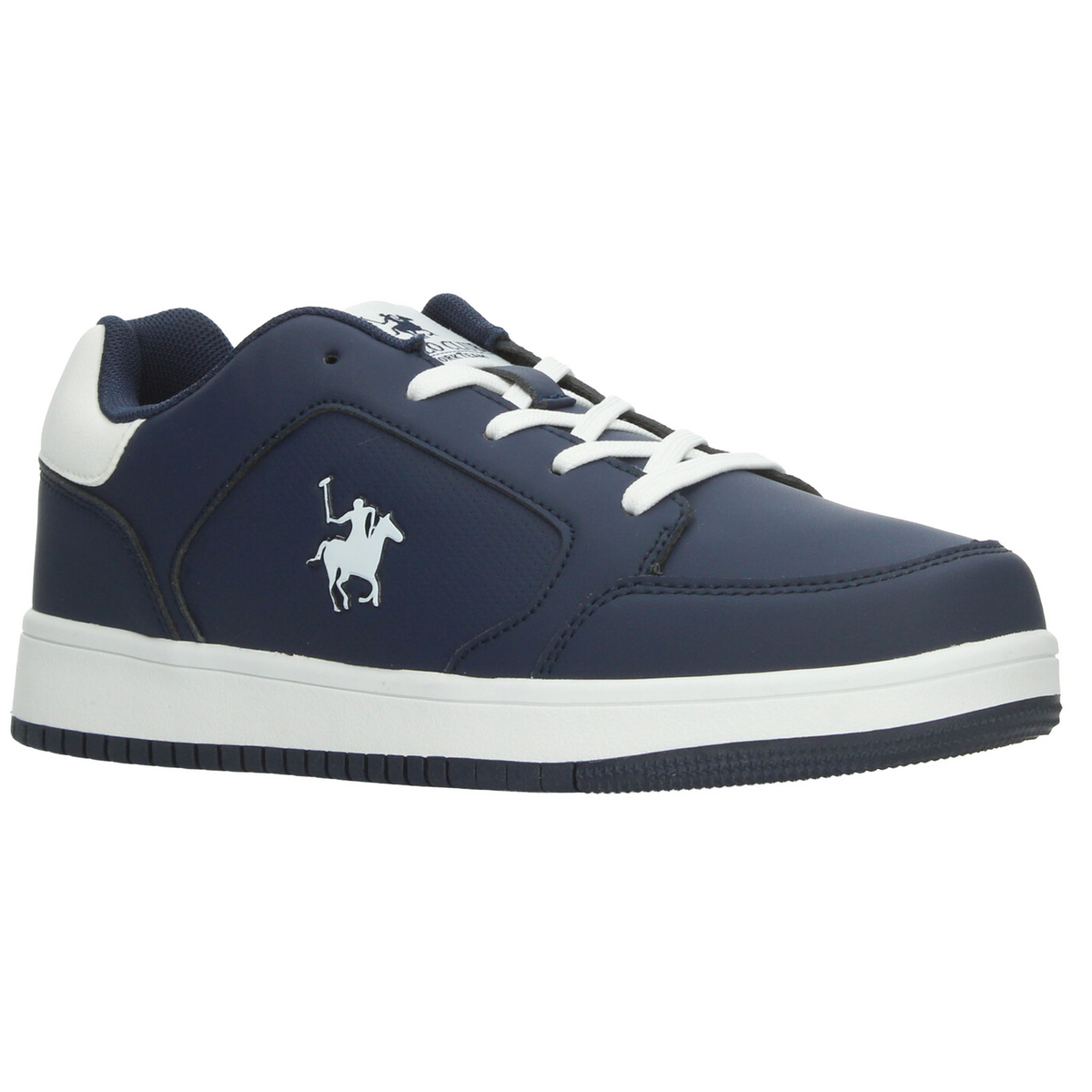 Tenis Polo Hombre Azul Cintas Versátil Casual Caballero, foto 2 de 10