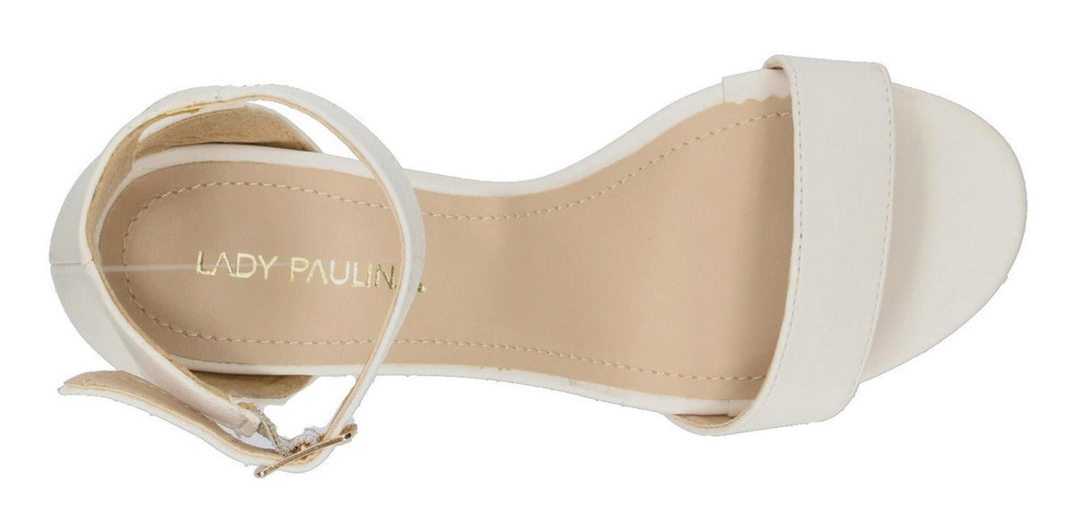 Sandalias Paulina Para Mujer 21204 Blanco [pau853], foto 8 de 10