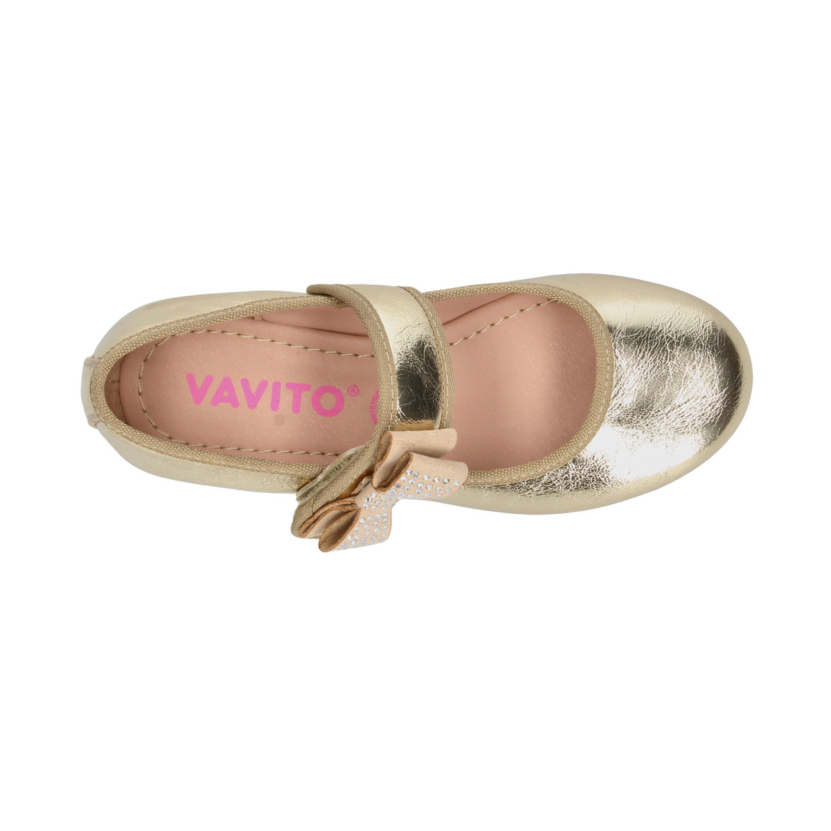 Zapato Vavito Niña Dorado Infantil T18-22, foto 8 de 10