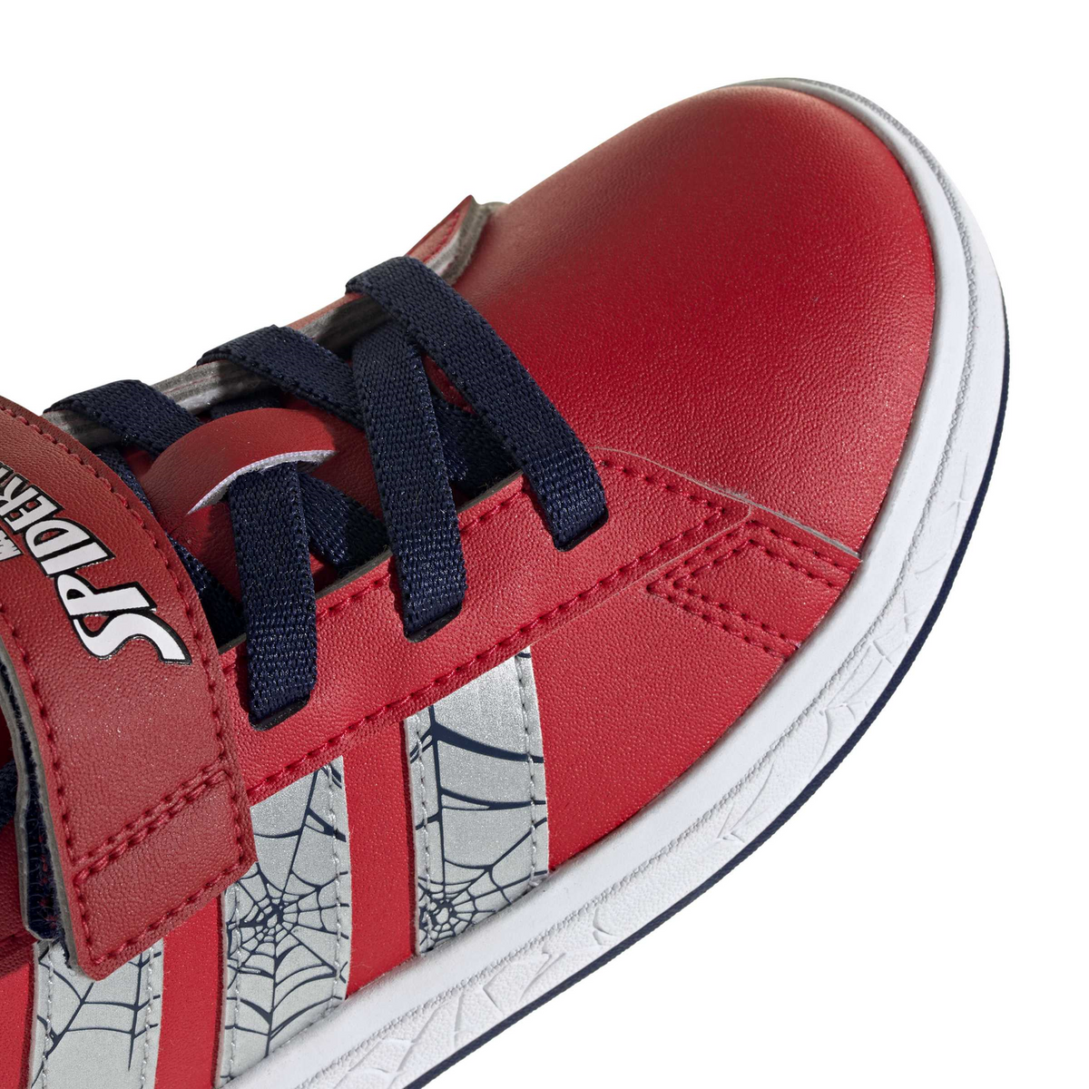Tenis Adidas Grand Court Niño Rojo Spider-man Hombre Araña Infantil T17-22, foto 5 de 10