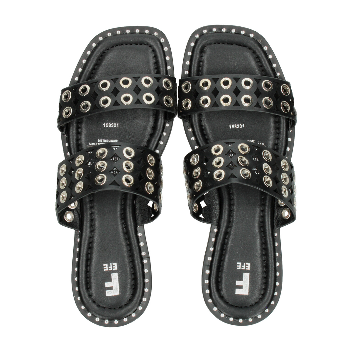 Sandalias Efe Negro para Mujer [EFE1138], foto 10 de 10