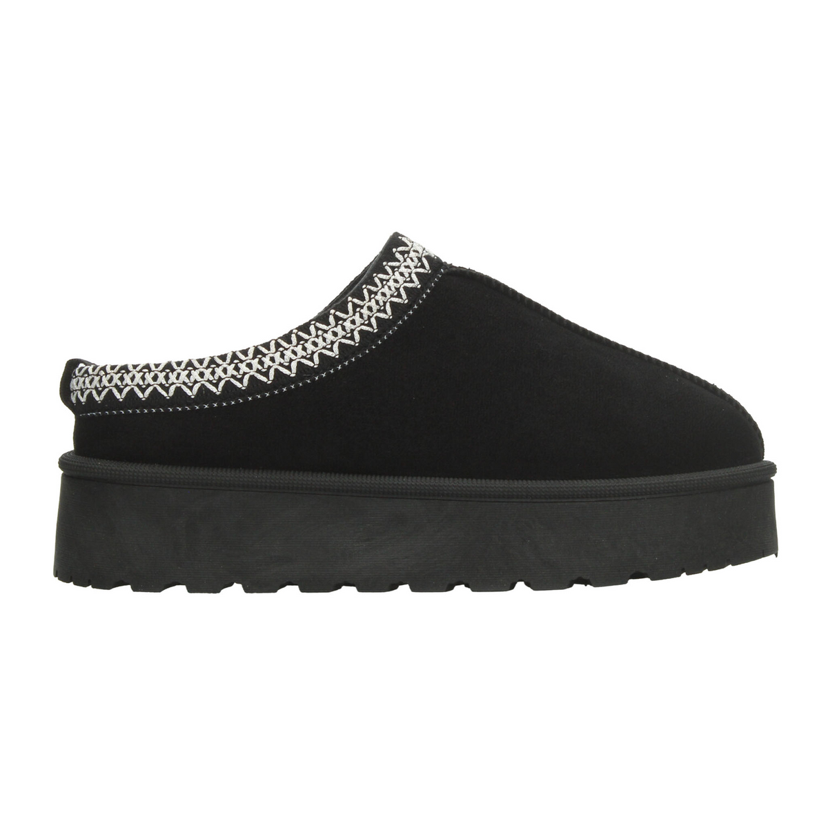 Zapato Perugia Dama Negro Zueco Casual Pantufla Plataforma Mujer, foto 10 de 10