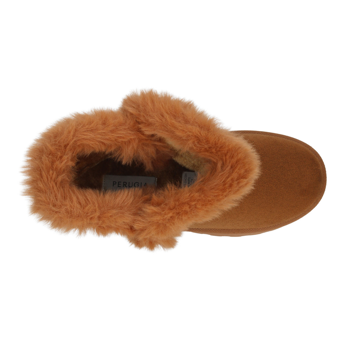 Botín Perugia Dama Camel Café Casual Invierno Peluche Mujer, foto 8 de 10