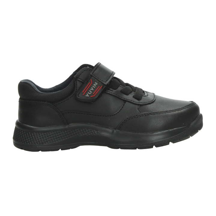 Zapato Escolar Yuyin Niño Negro Escolar Infantil T18-22