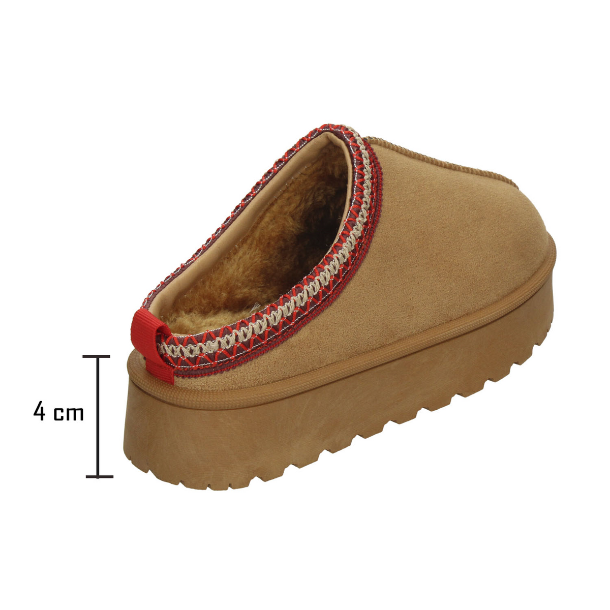 Zapato Perugia Dama Café Zueco Casual Pantufla Plataforma Mujer, foto 3 de 10