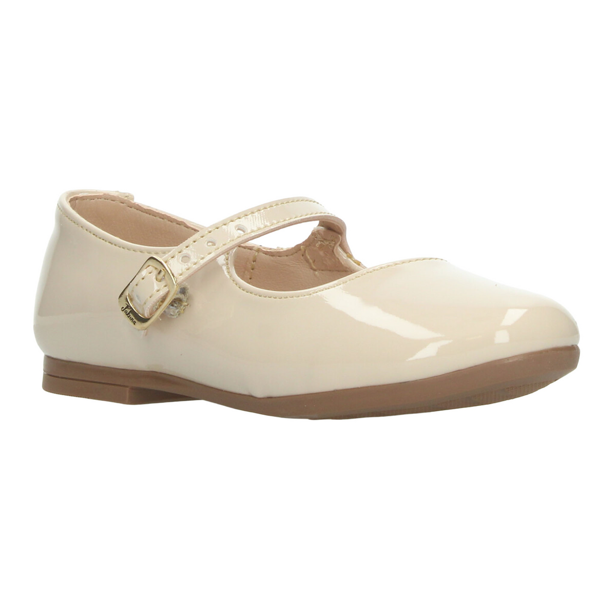 Flat Jakuna Niña Beige Casual Mary Jane Hebilla Infantil T18-22, foto 2 de 10