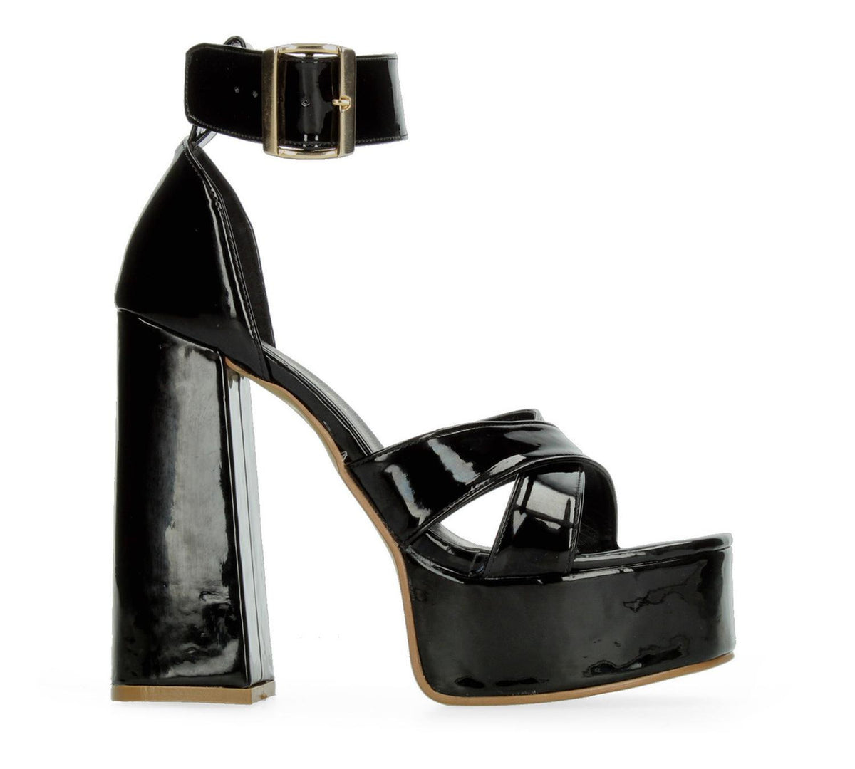 Sandalias De Plataforma Passi Negro Para Mujer [pas6], foto 3 de 11