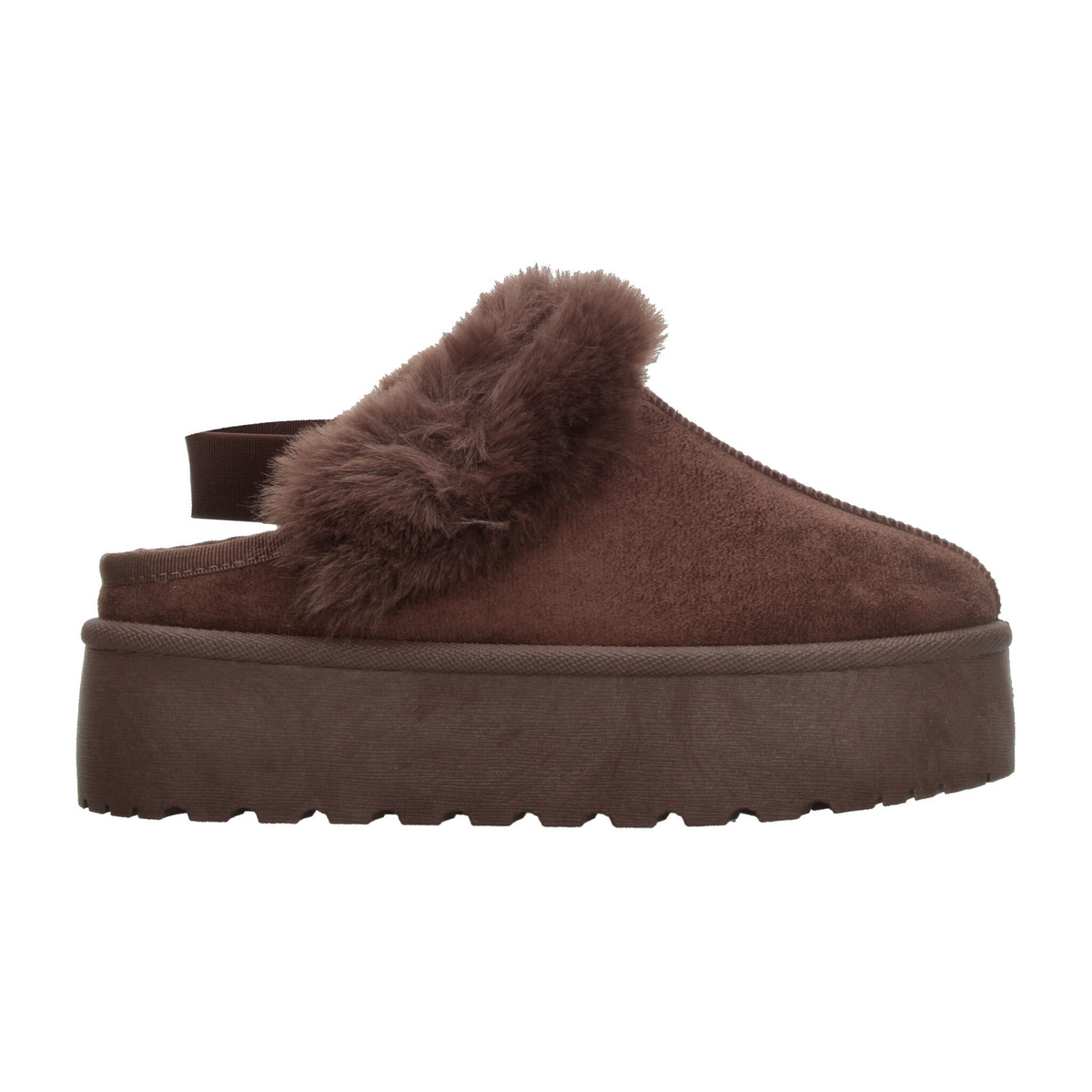 Zapato Berlin Dama Café Peluche Para Mujer, foto 1 de 10