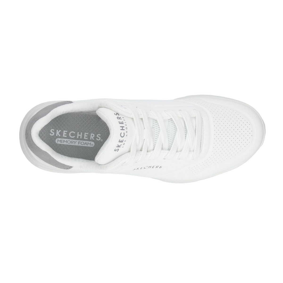 Tenis Skechers Uno Lite Hombre Blanco Casual Caballero, foto 8 de 10