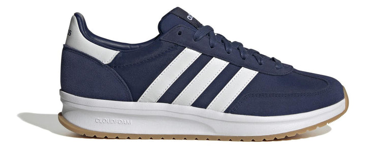 Tenis adidas Hombre Run 72 Azul Original Casual Ligero Cómodo Agujetas Ajustables Para Caballero