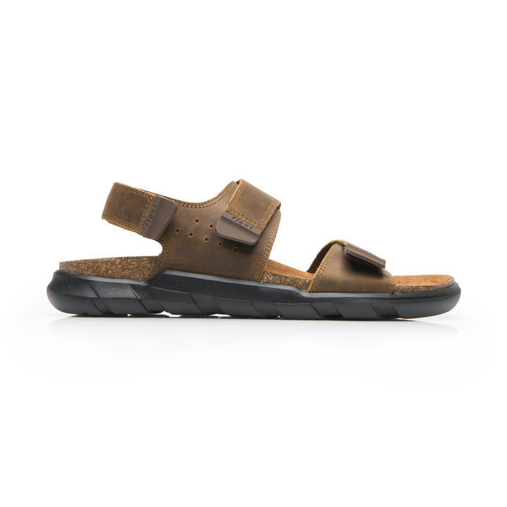Sandalias Flexi Hombre Café Casual Para Caballero