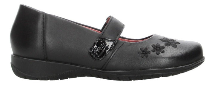 Zapato Escolar Flexi Niña Negro Infantil