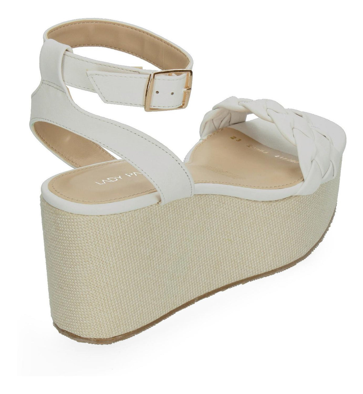 Sandalias Paulina Para Mujer 20903 Blanco [pau857], foto 4 de 10