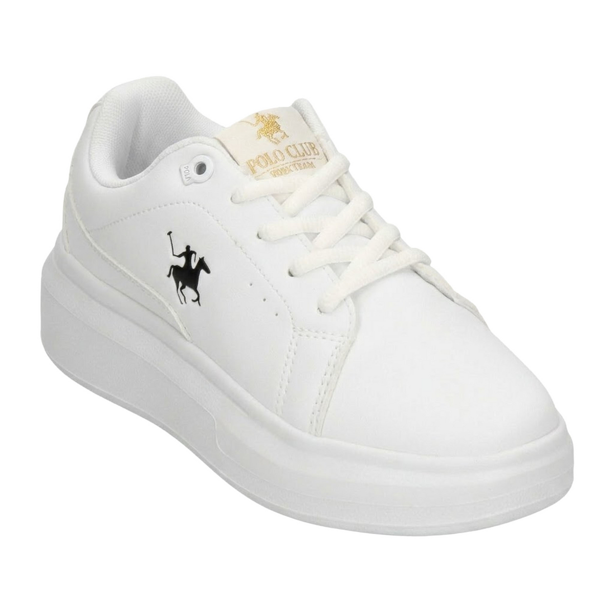 Tenis Polo Dama Blanco Casual Escolar Cintas Mujer, foto 5 de 10