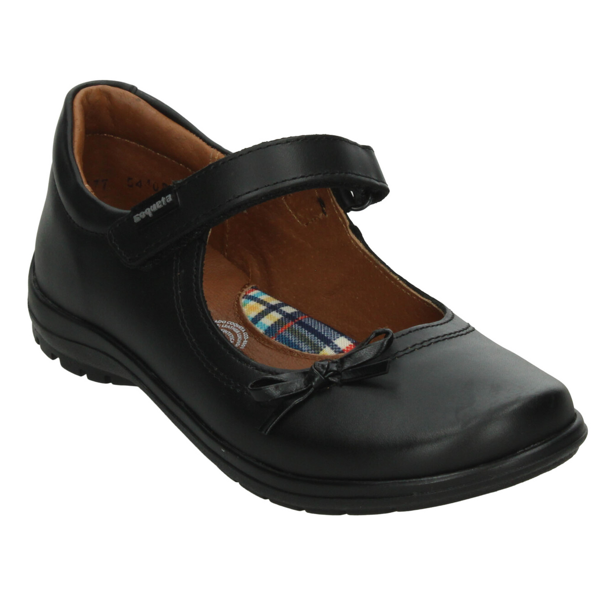 Zapato Escolar Coqueta Niña Negro Escolar Infantil T22-27, foto 4 de 10