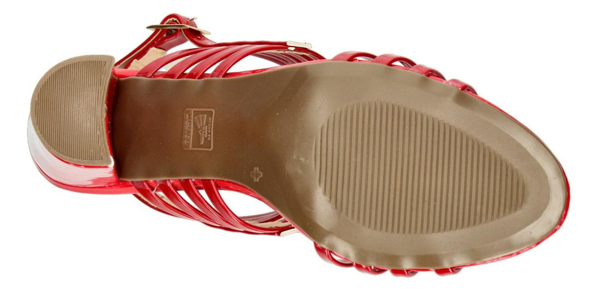 Sandalias Rivedy Rojo Para Mujer [rve46], foto 8 de 9