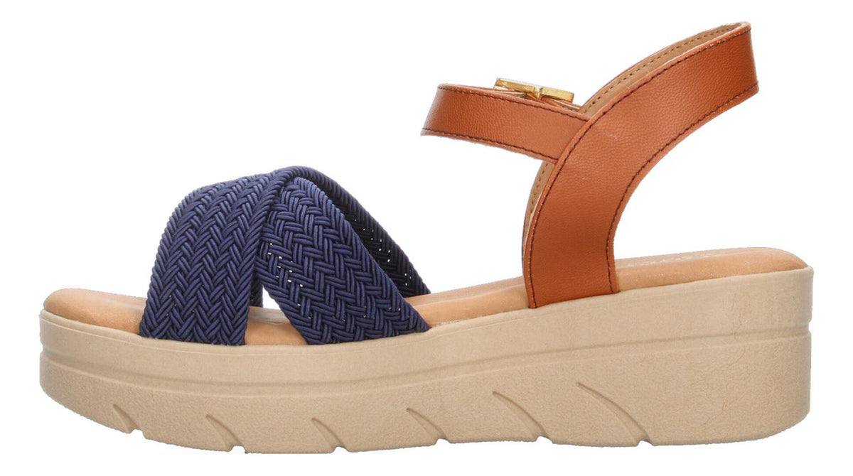 Sandalias Model´s Azul Marino Para Mujer [mds8], foto 5 de 10