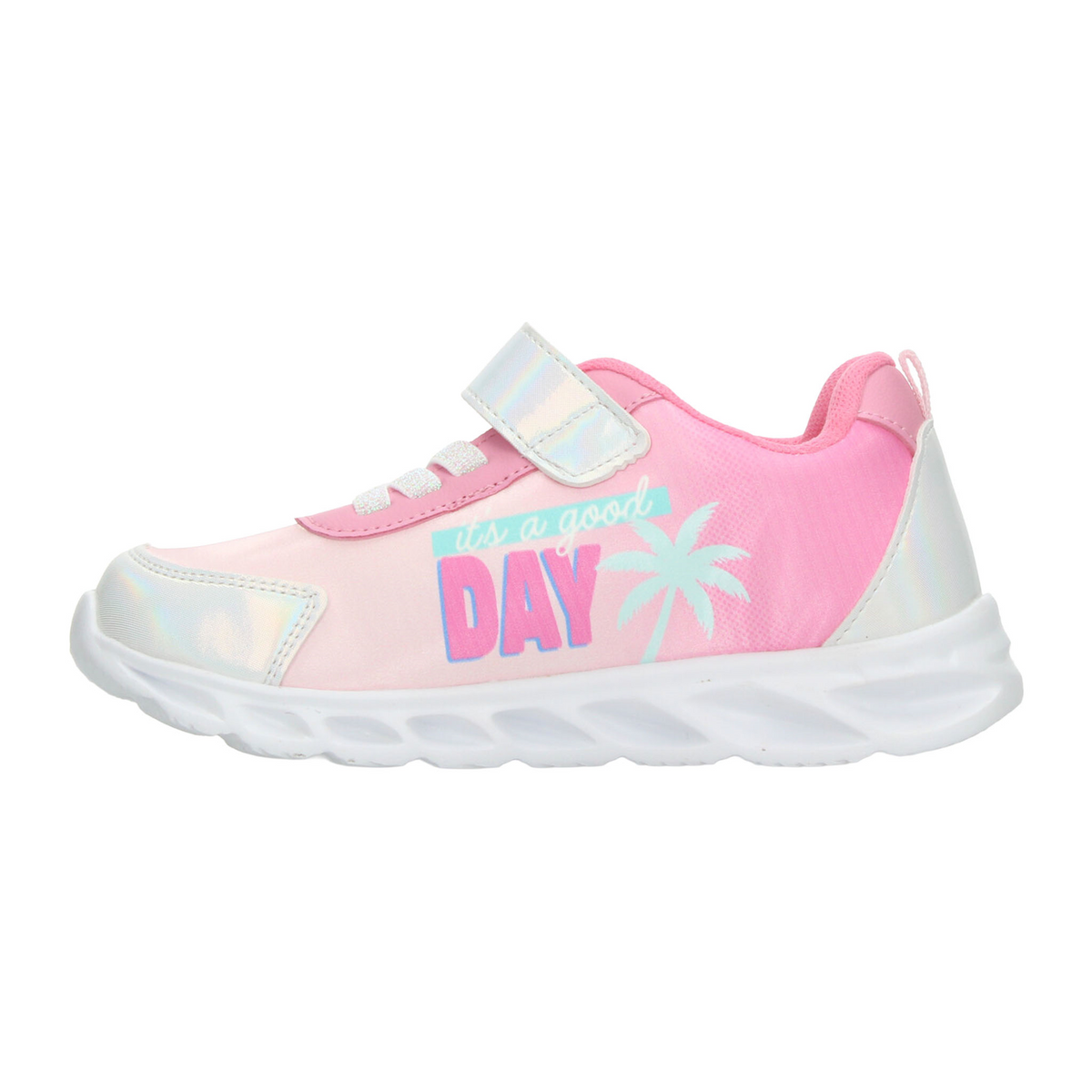 Tenis Barbie Niña Rosa Casual Luz Led Juvenil T22-25, foto 5 de 10