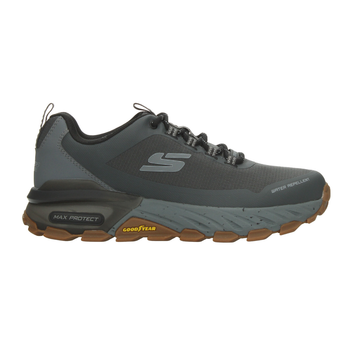Tenis Skechers Max Protect Hombre Gris Senderismo Outdoor Caballero, foto 10 de 10