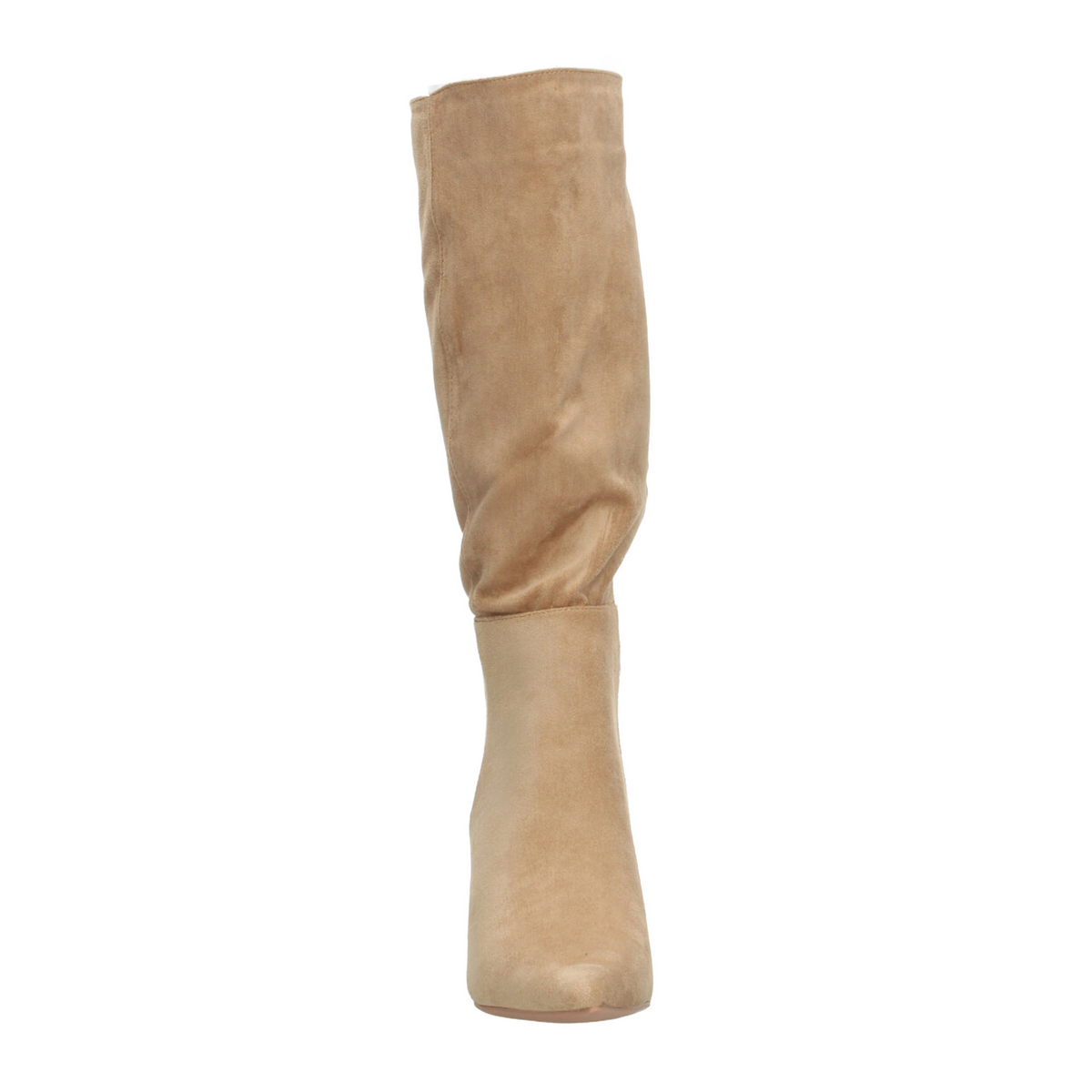 Bota Perugia Dama Beige Casual Larga Slouchy Tacón Mujer, foto 6 de 10