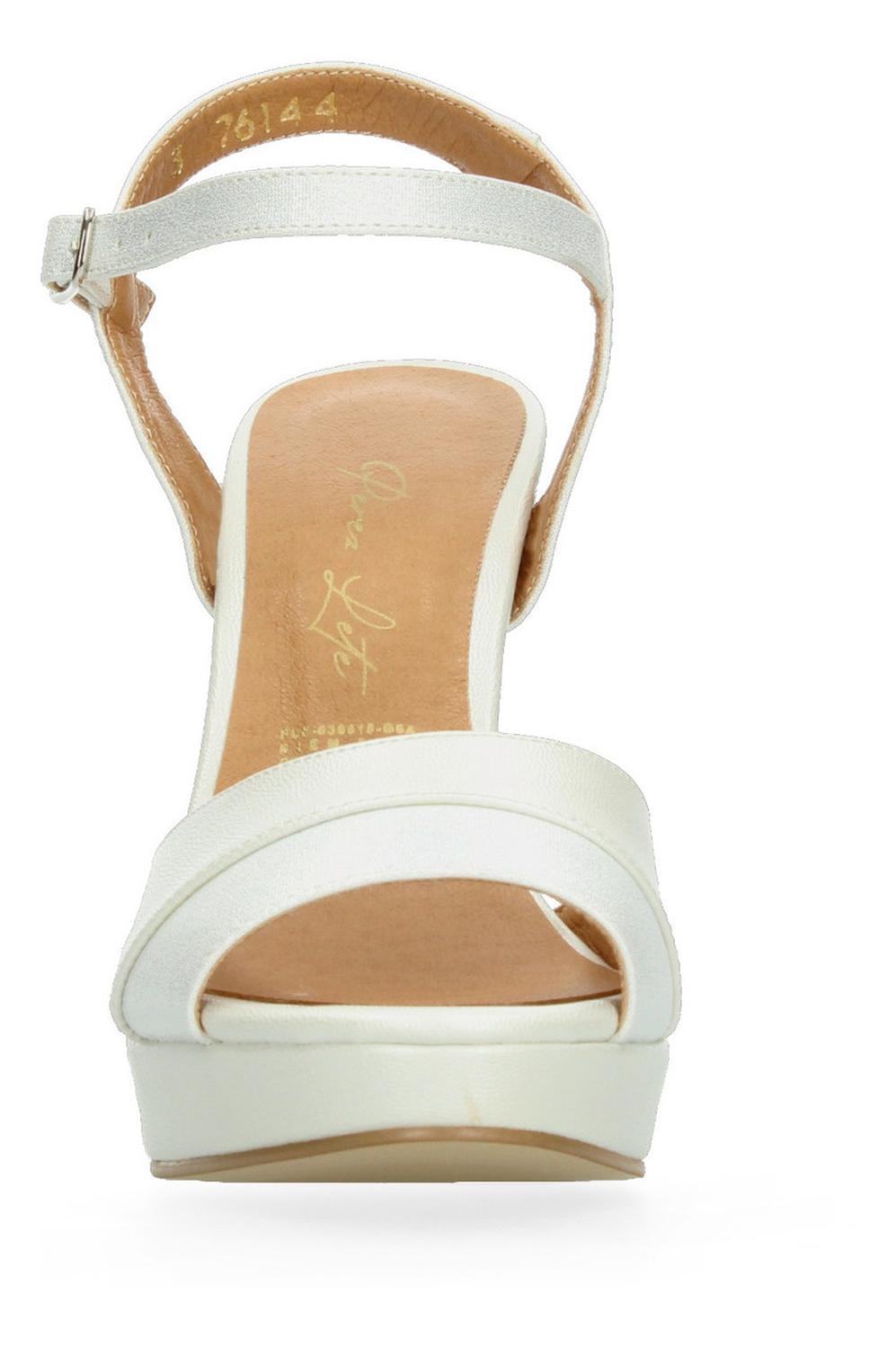 Sandalias Perez Lete Blanco Para Mujer [plt310], foto 6 de 10
