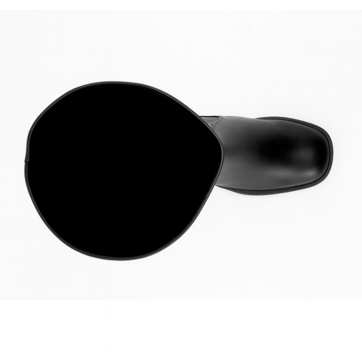 Bota Efe Dama Negro Larga Tacón Para Mujer, foto 8 de 10