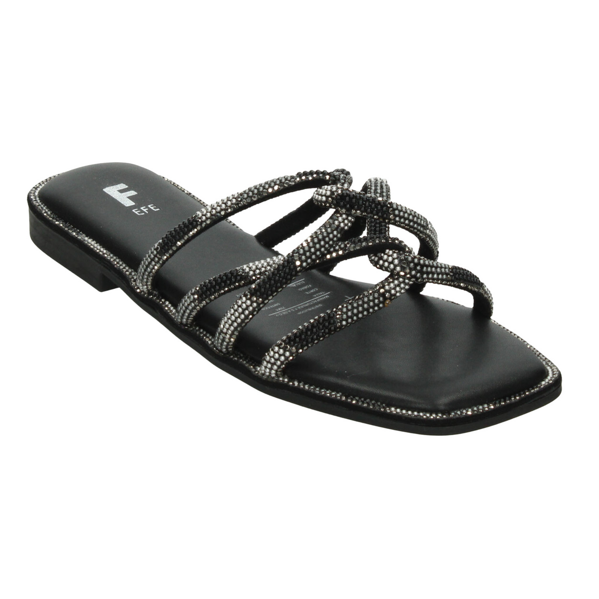Sandalias Efe Dama Negro Casual Para Mujer, foto 4 de 10