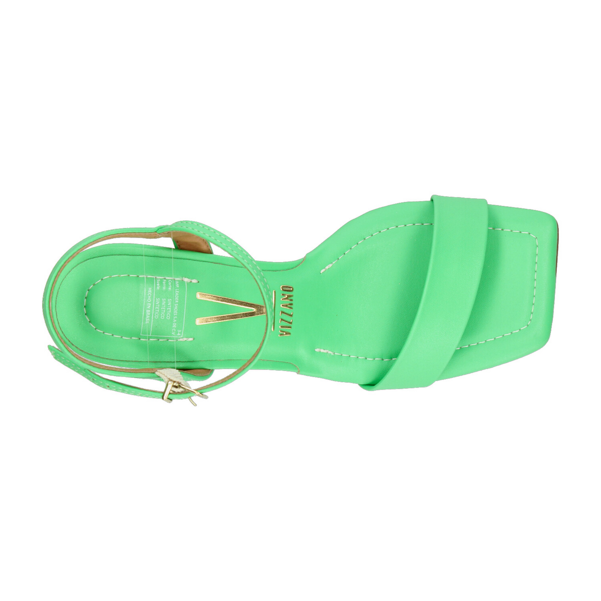 Sandalias Dama Vizzano Verde Casual Mujer, foto 8 de 10